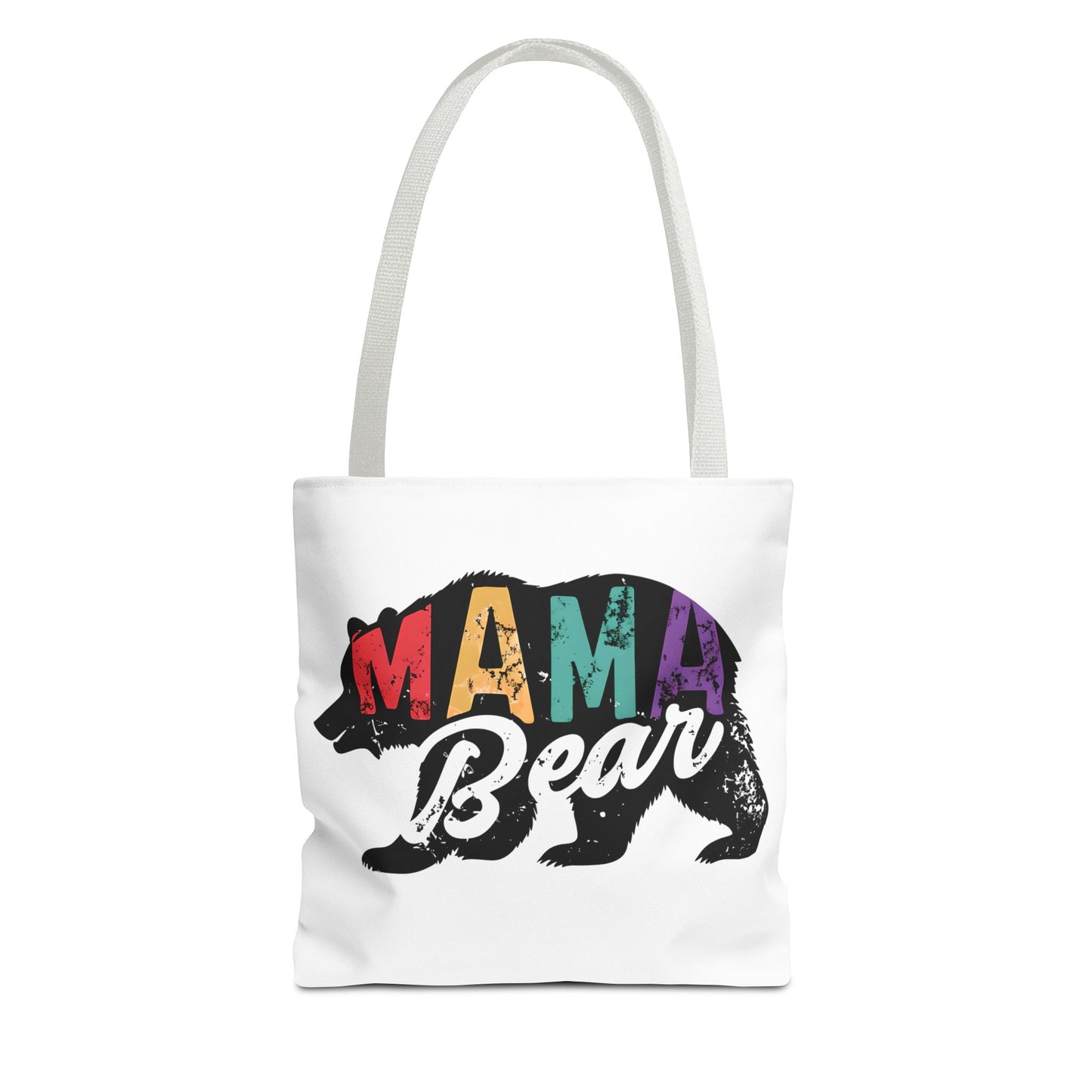 Colorful Mama Bear Tote Bag for Moms - Perfect for Mother's Day, Gifts & Everyday Use