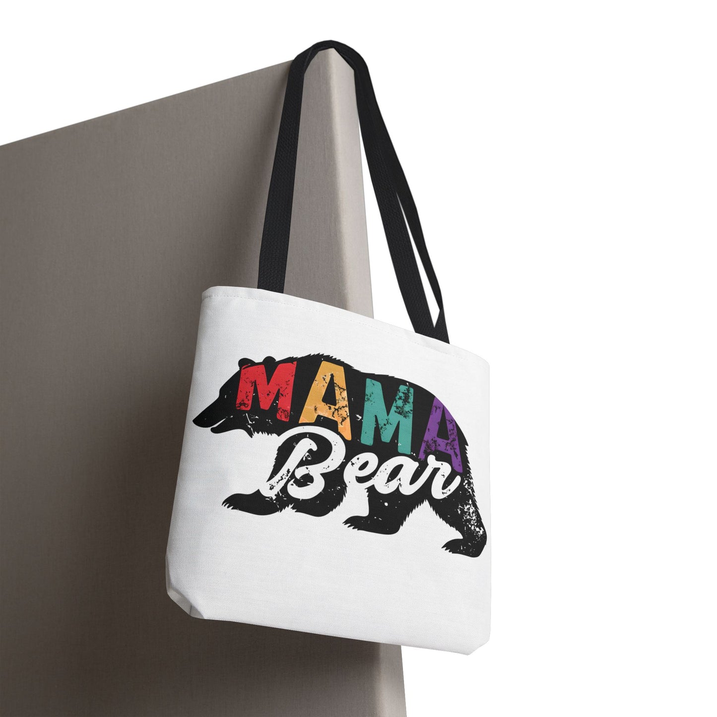 Colorful Mama Bear Tote Bag for Moms - Perfect for Mother's Day, Gifts & Everyday Use
