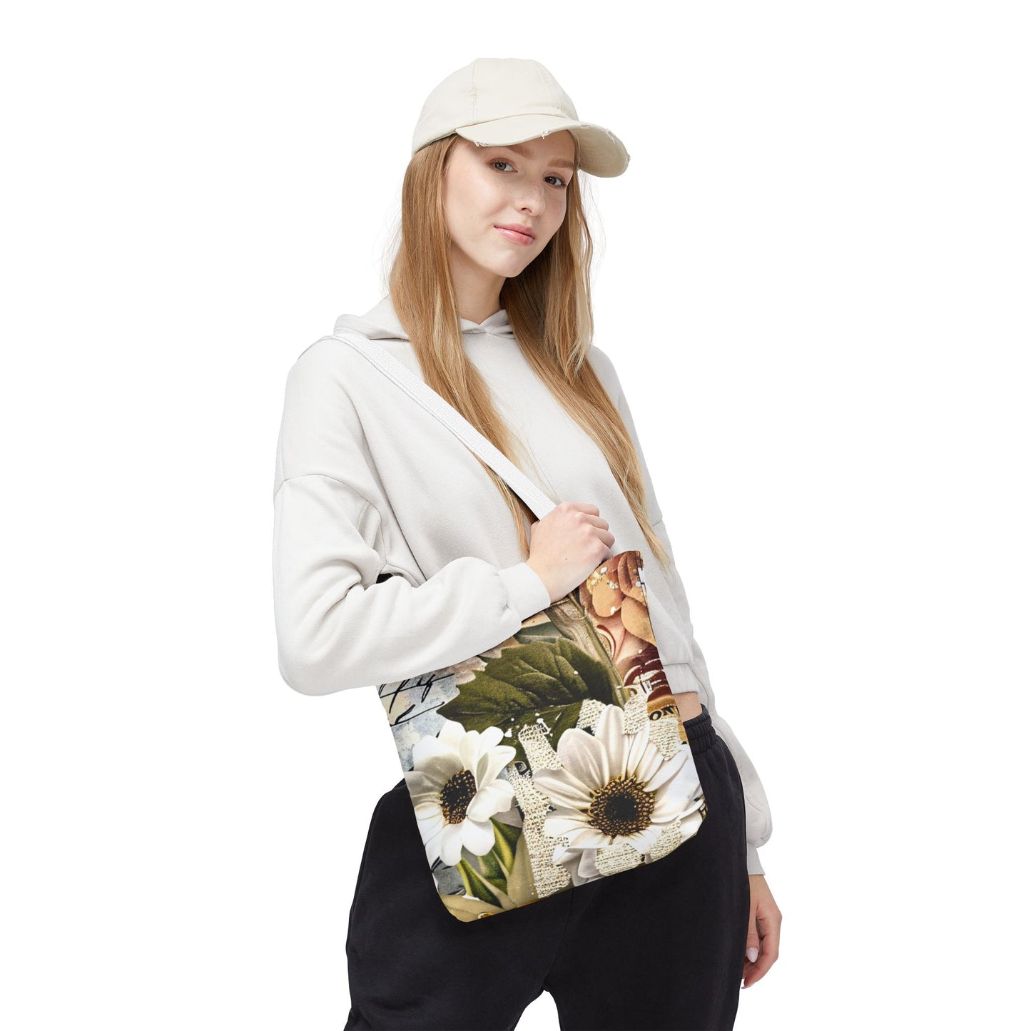 Floral Sunflower Tote Bag - Perfect for Summer Outings & Eco-Friendly Style - Great Mother's Day Gift