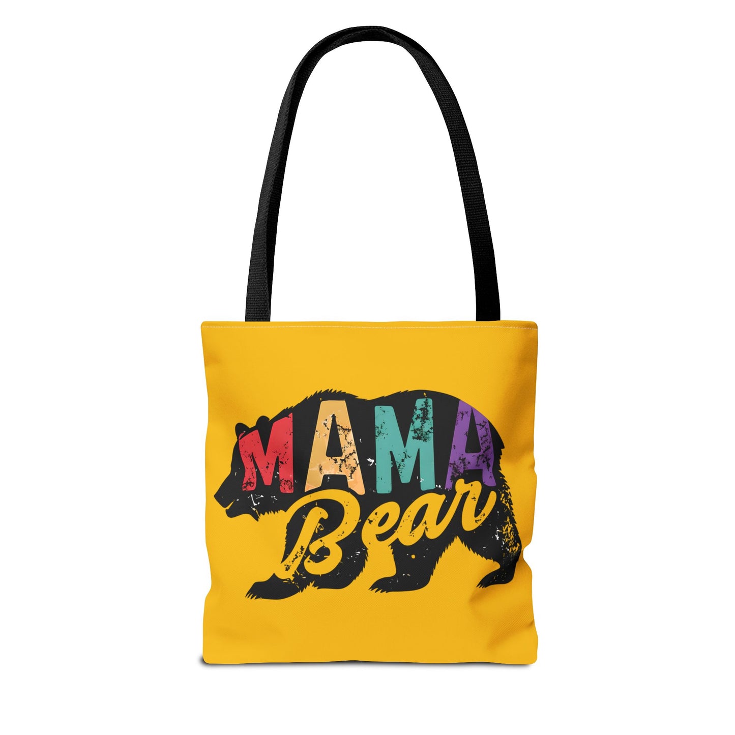 Mama Bear Tote Bag - Colorful & Fun Gift for Moms - Great for Mother's Day