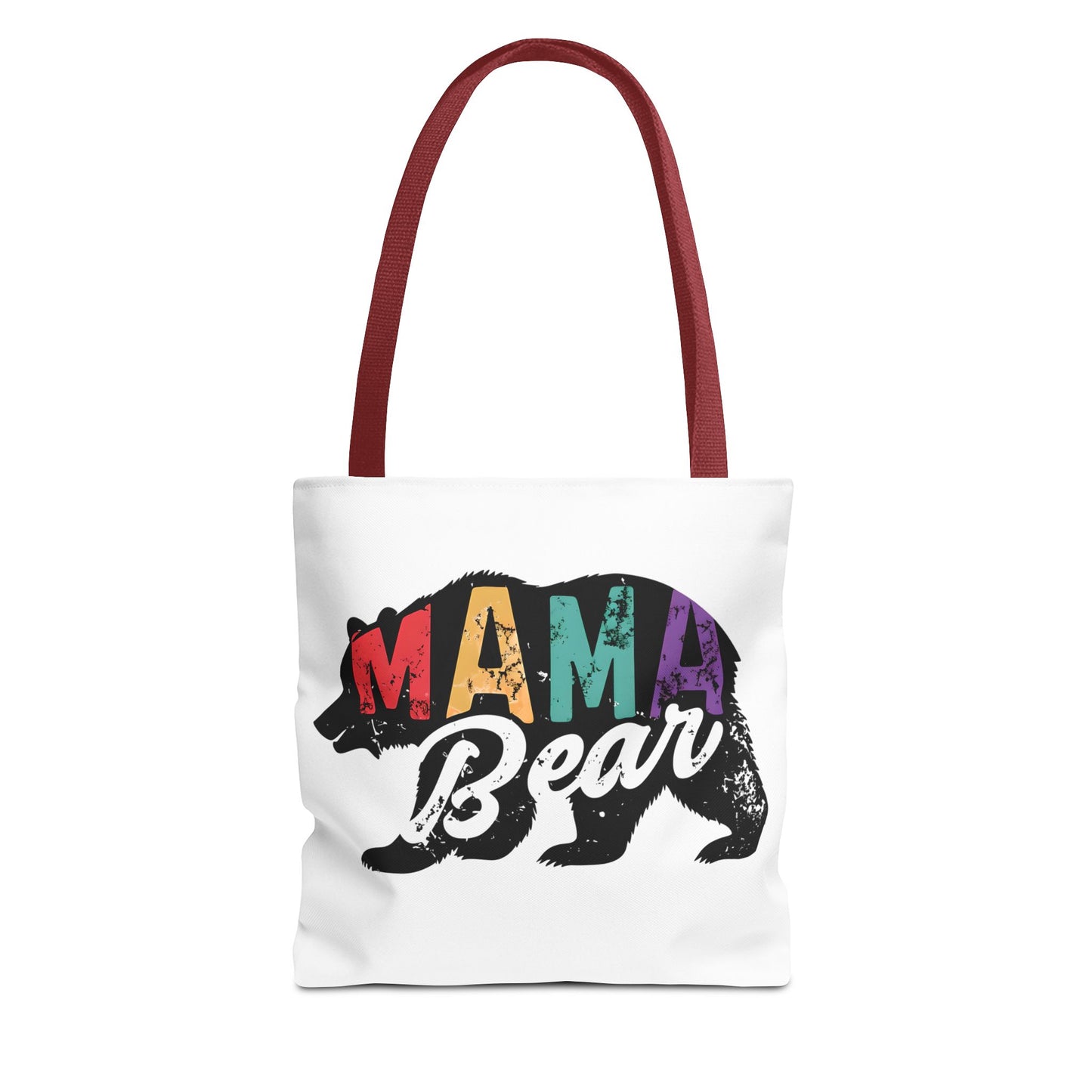 Colorful Mama Bear Tote Bag for Moms - Perfect for Mother's Day, Gifts & Everyday Use