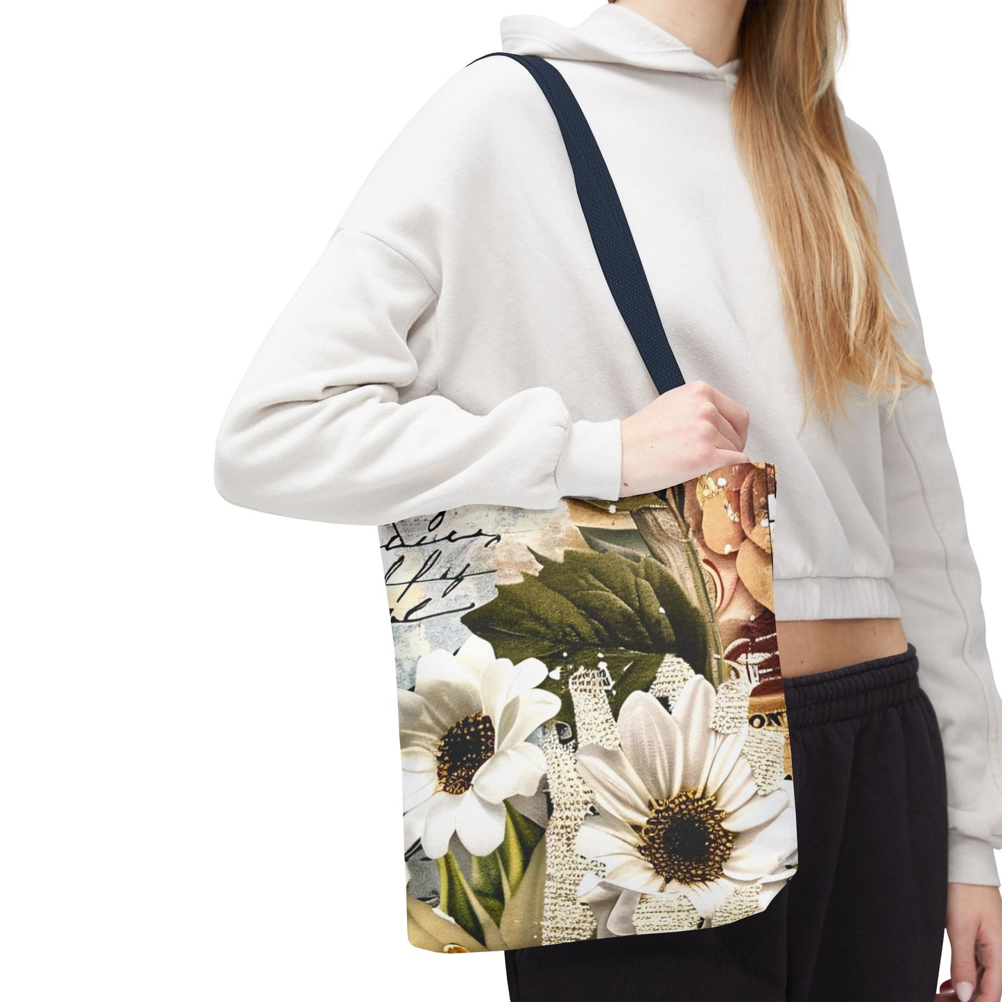 Floral Sunflower Tote Bag - Perfect for Summer Outings & Eco-Friendly Style - Great Mother's Day Gift