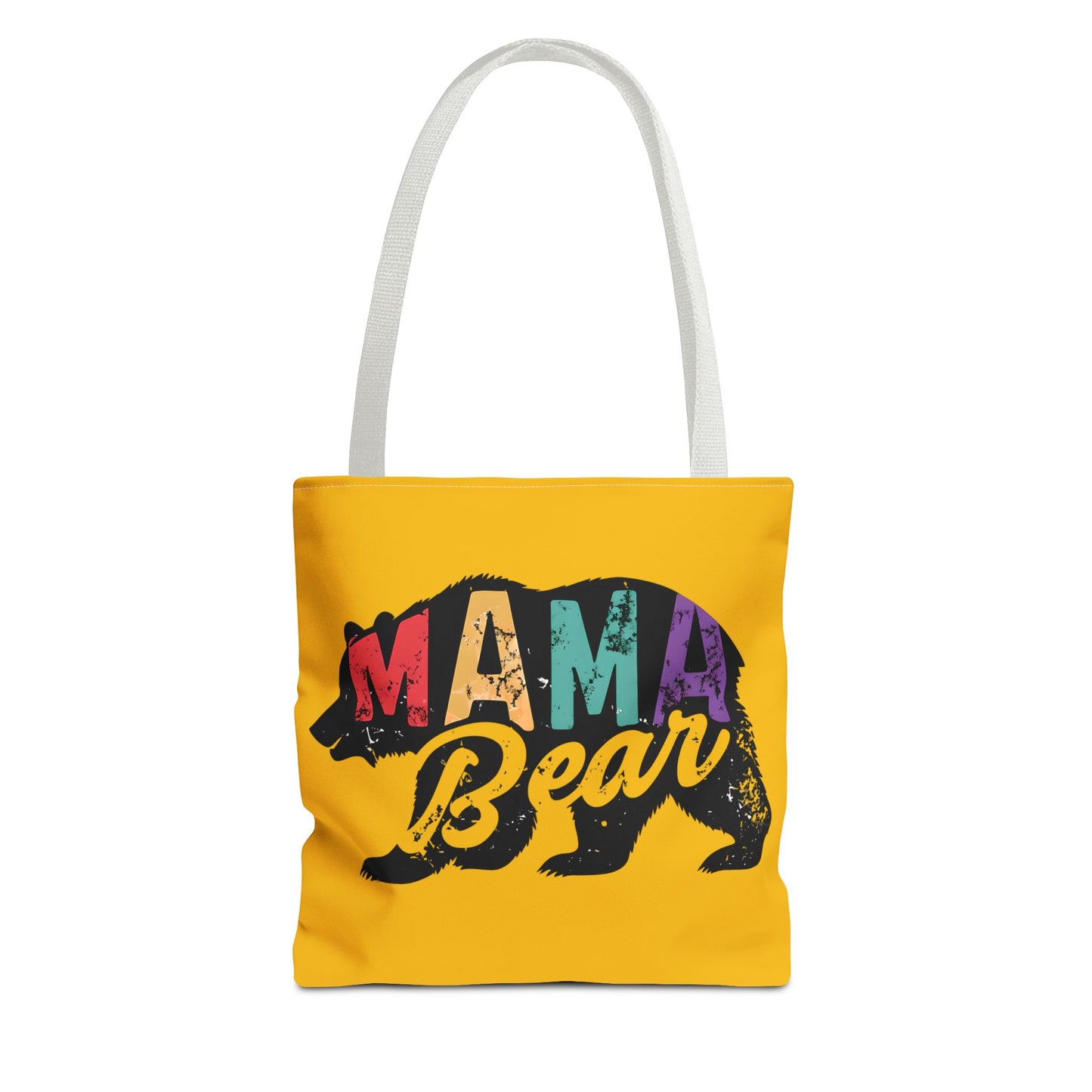 Mama Bear Tote Bag - Colorful & Fun Gift for Moms - Great for Mother's Day