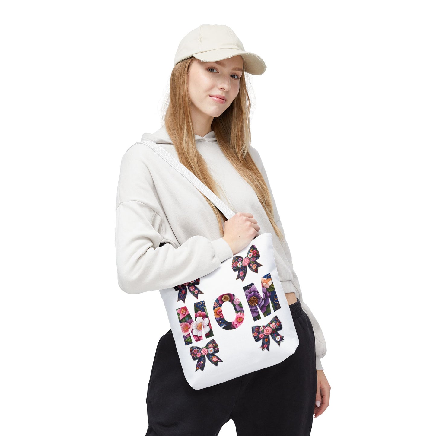 Floral Mom Tote Bag - Perfect Gift for Mother's Day and Everyday Use