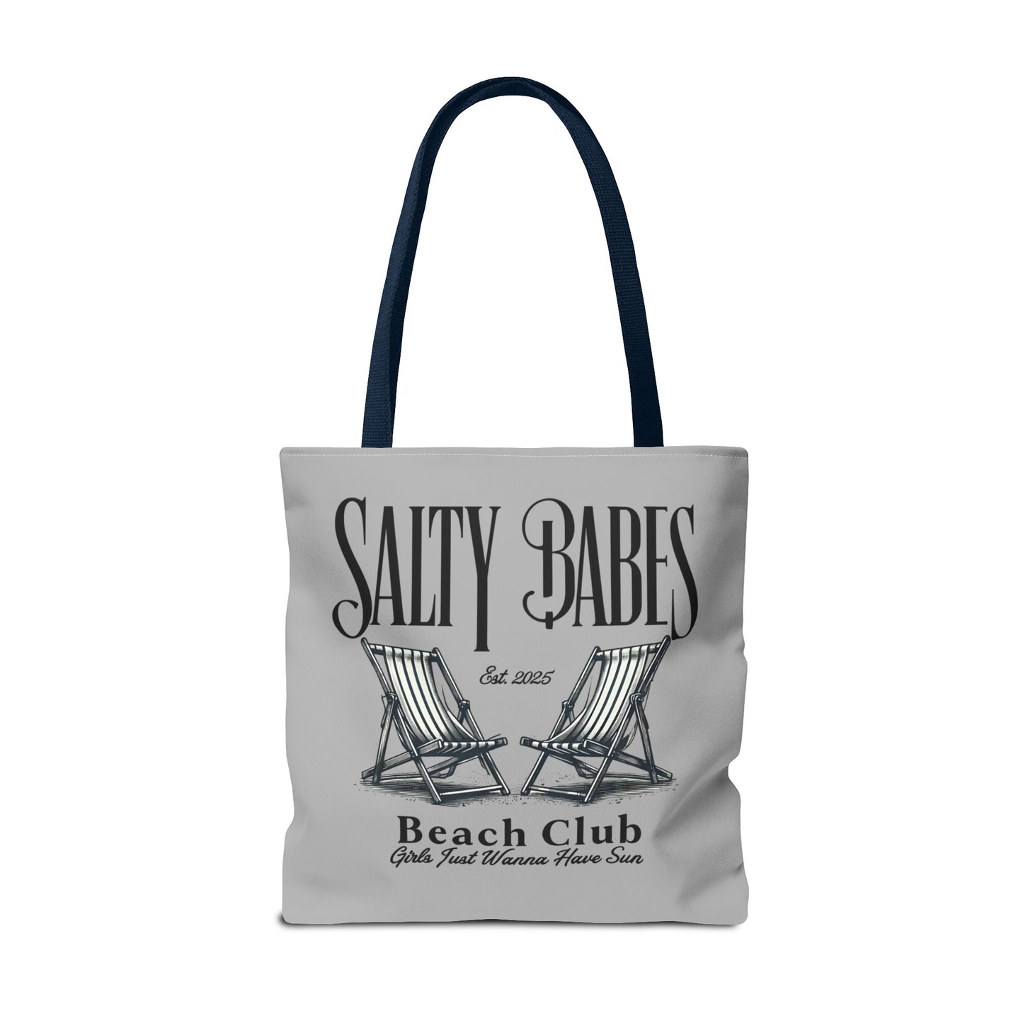Salty Babes Beach Club Tote Bag – Perfect for Sun-Loving Women