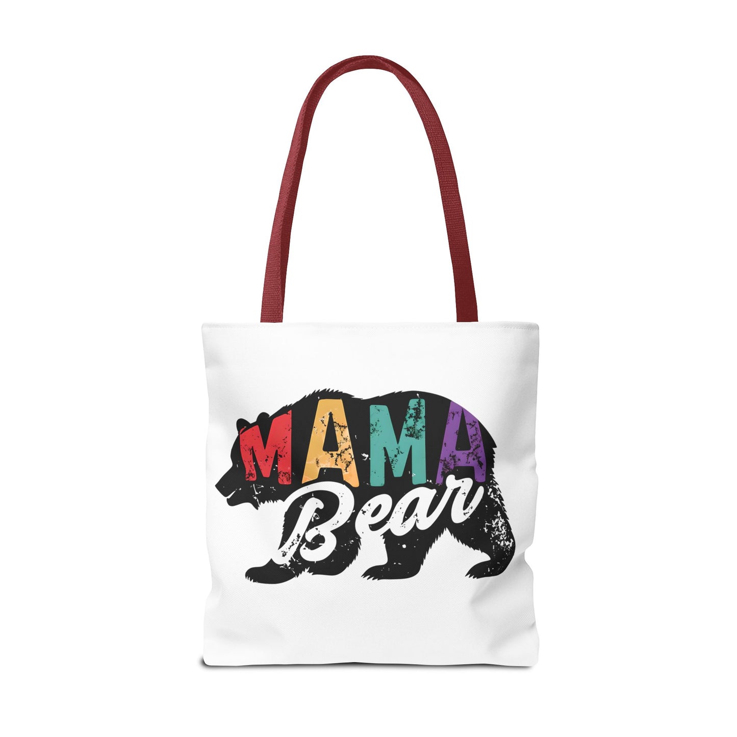 Colorful Mama Bear Tote Bag for Moms - Perfect for Mother's Day, Gifts & Everyday Use