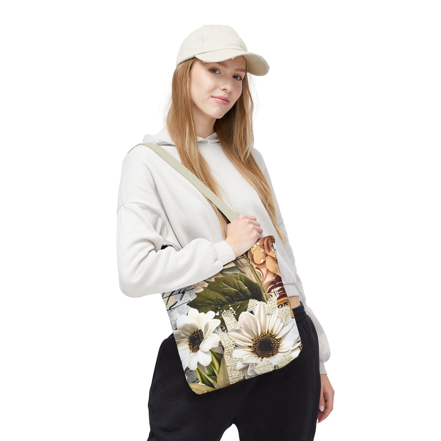 Floral Sunflower Tote Bag - Perfect for Summer Outings & Eco-Friendly Style - Great Mother's Day Gift