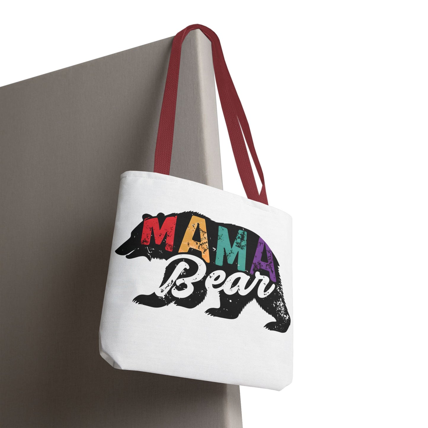 Colorful Mama Bear Tote Bag for Moms - Perfect for Mother's Day, Gifts & Everyday Use