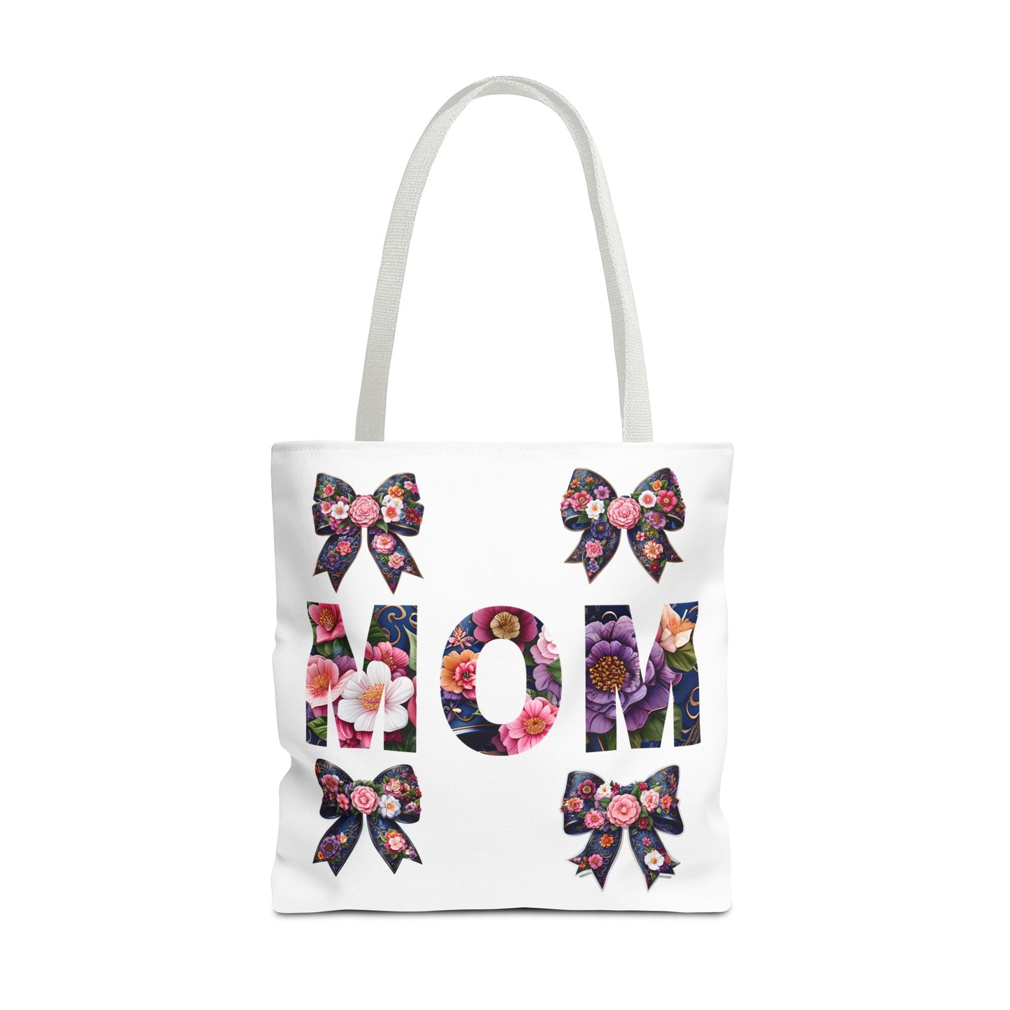 Floral Mom Tote Bag - Perfect Gift for Mother's Day and Everyday Use