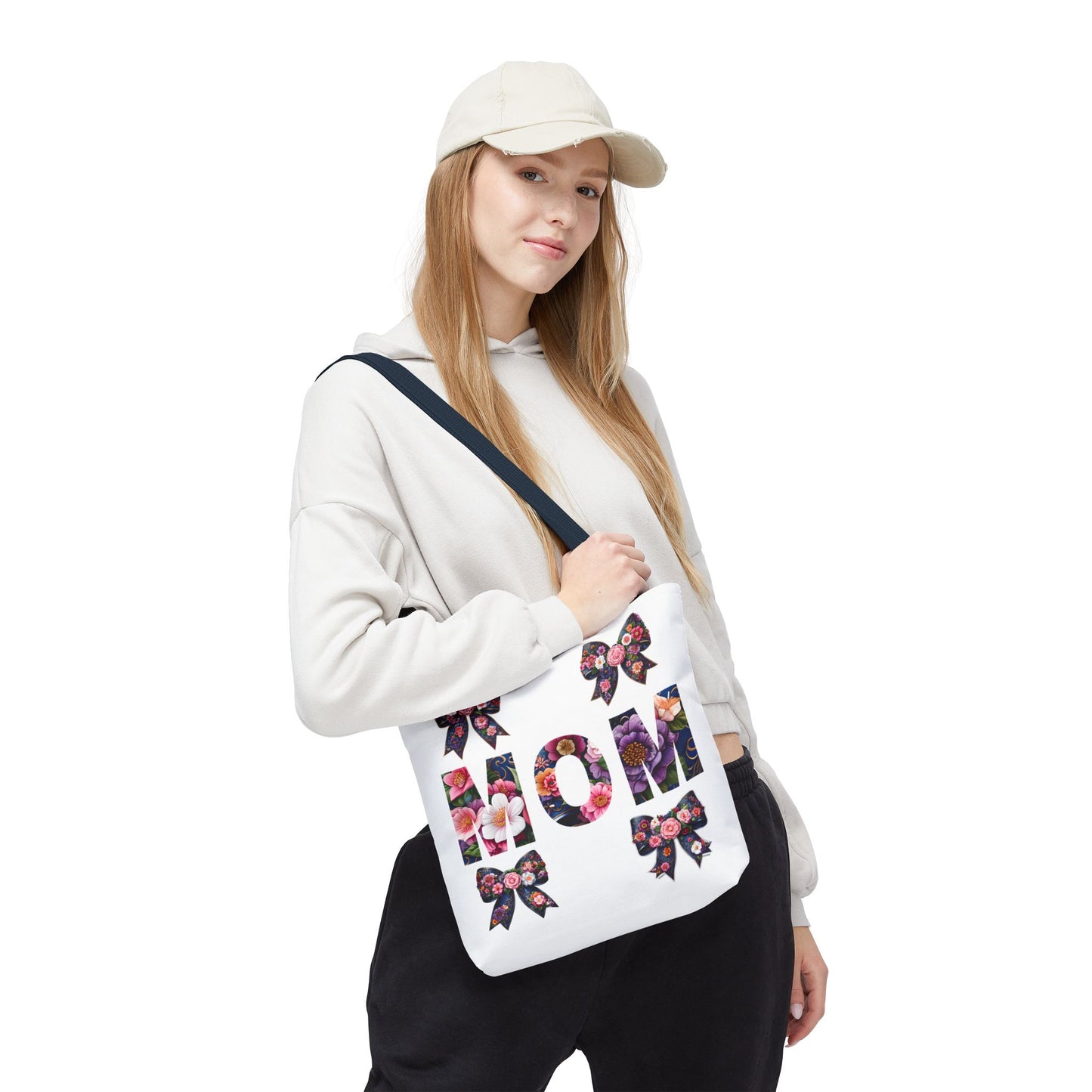 Floral Mom Tote Bag - Perfect Gift for Mother's Day and Everyday Use