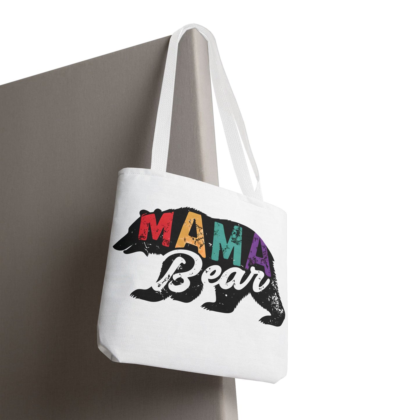 Colorful Mama Bear Tote Bag for Moms - Perfect for Mother's Day, Gifts & Everyday Use