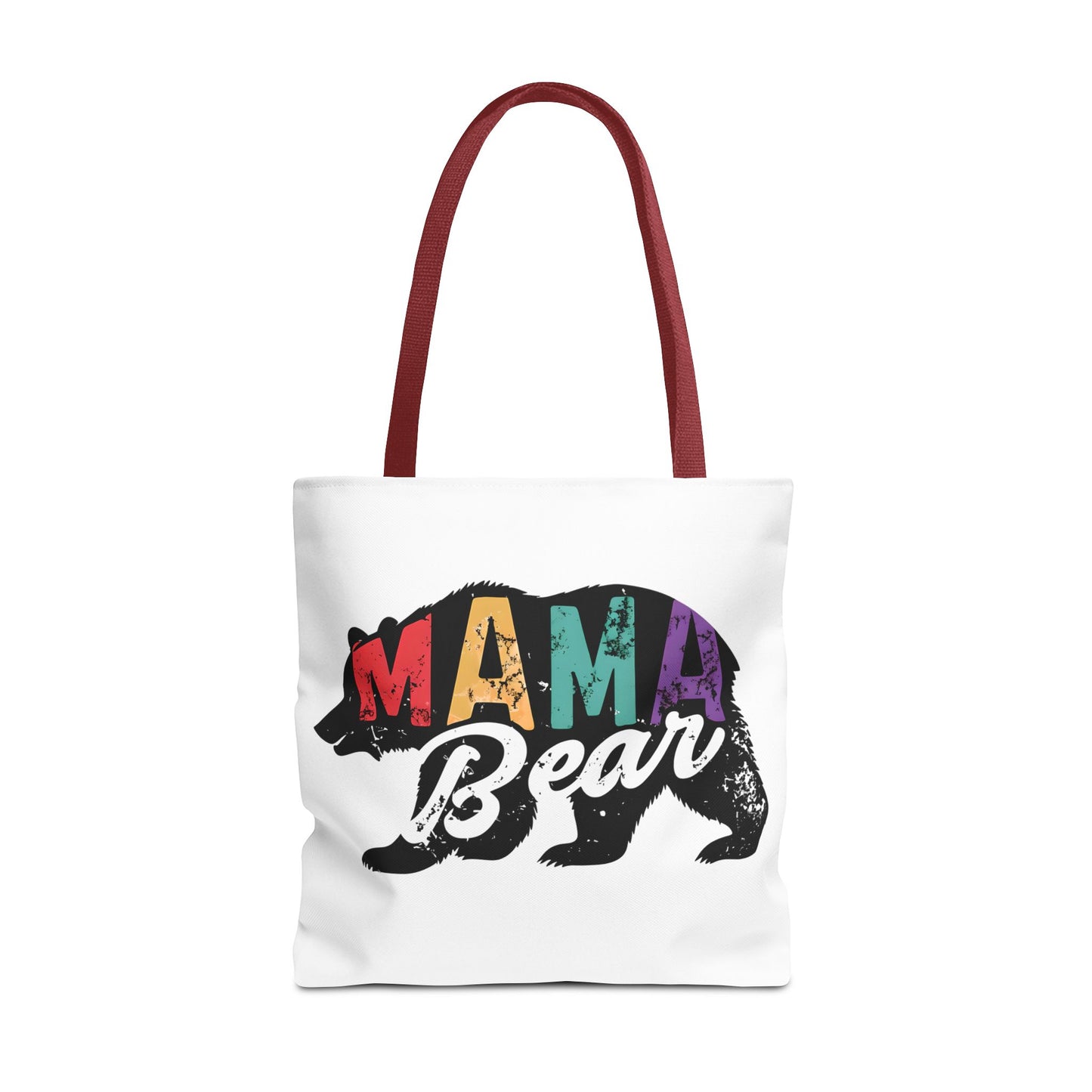 Colorful Mama Bear Tote Bag for Moms - Perfect for Mother's Day, Gifts & Everyday Use