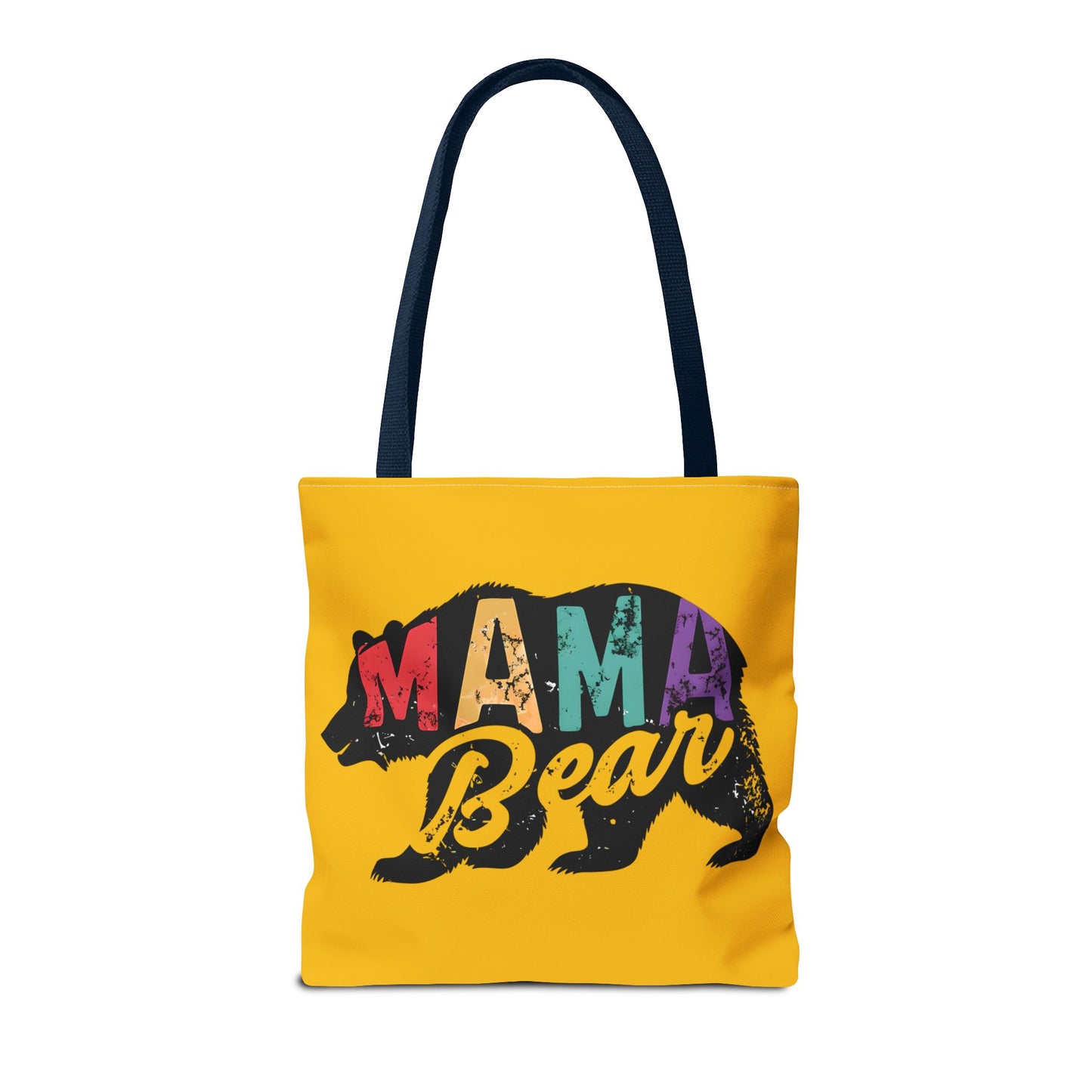 Mama Bear Tote Bag - Colorful & Fun Gift for Moms - Great for Mother's Day