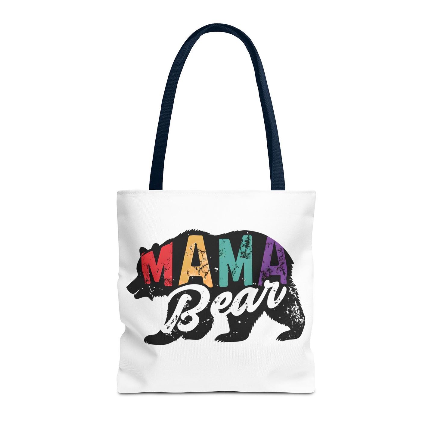 Colorful Mama Bear Tote Bag for Moms - Perfect for Mother's Day, Gifts & Everyday Use