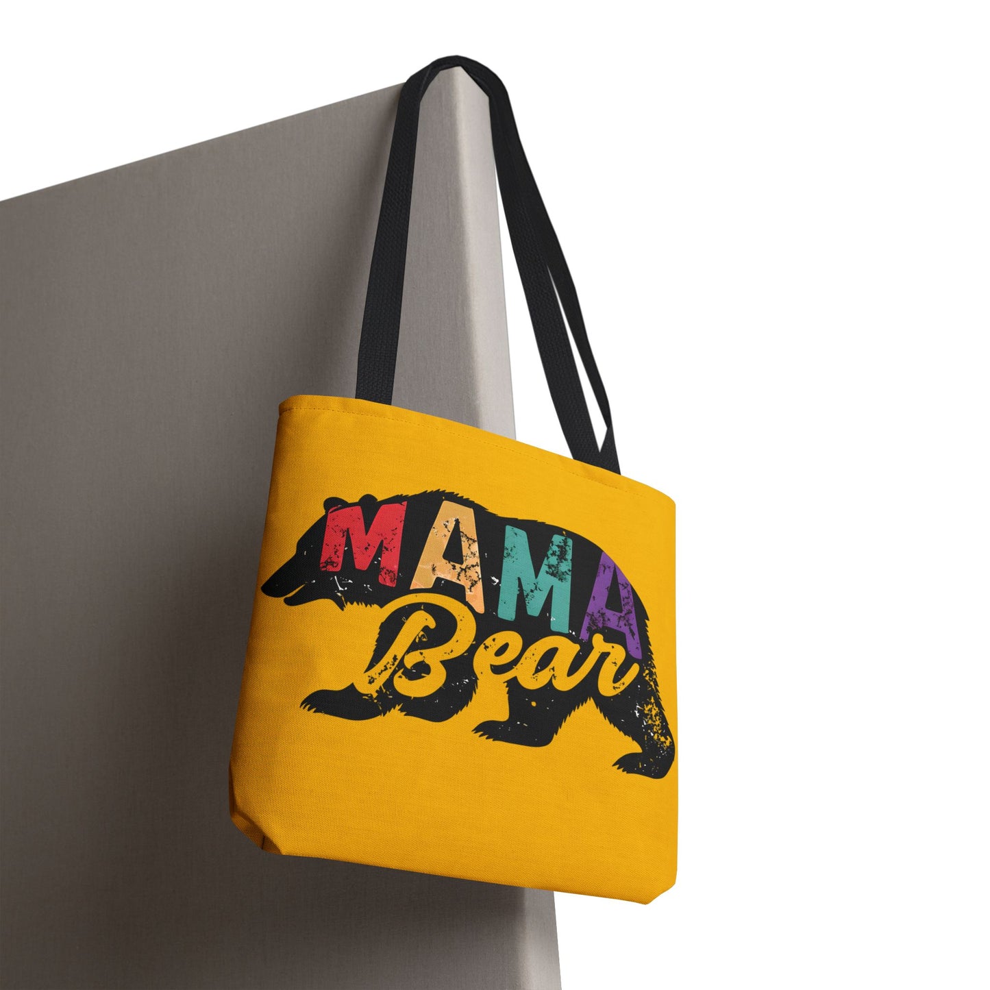 Mama Bear Tote Bag - Colorful & Fun Gift for Moms - Great for Mother's Day