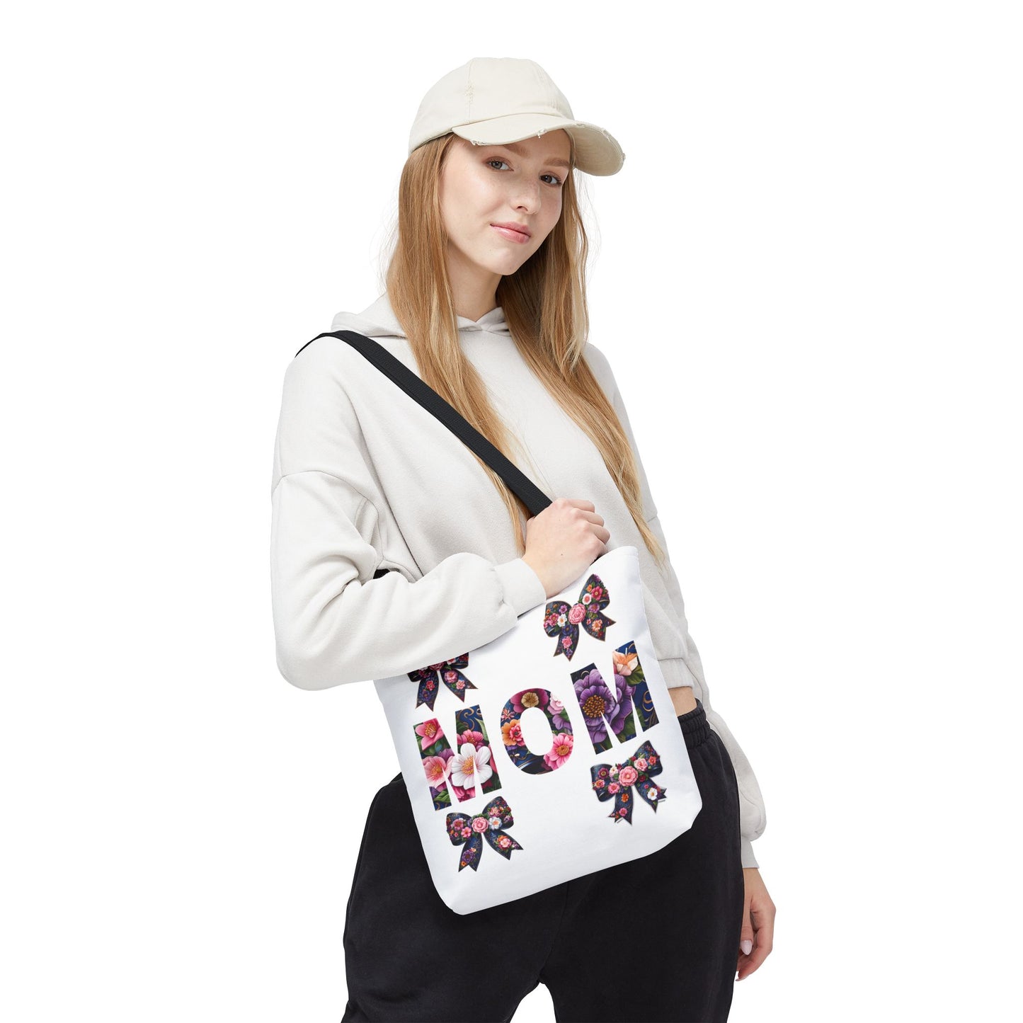 Floral Mom Tote Bag - Perfect Gift for Mother's Day and Everyday Use