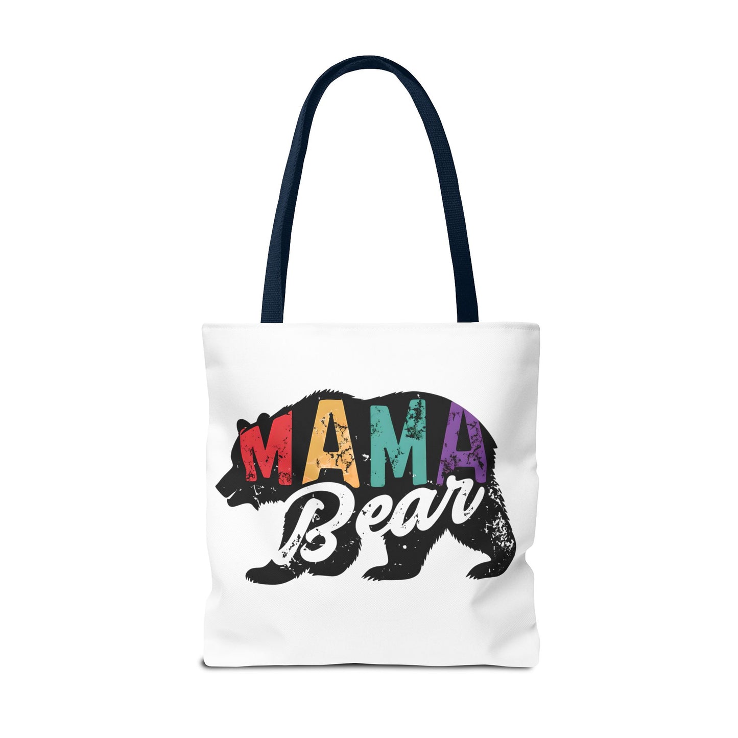 Colorful Mama Bear Tote Bag for Moms - Perfect for Mother's Day, Gifts & Everyday Use