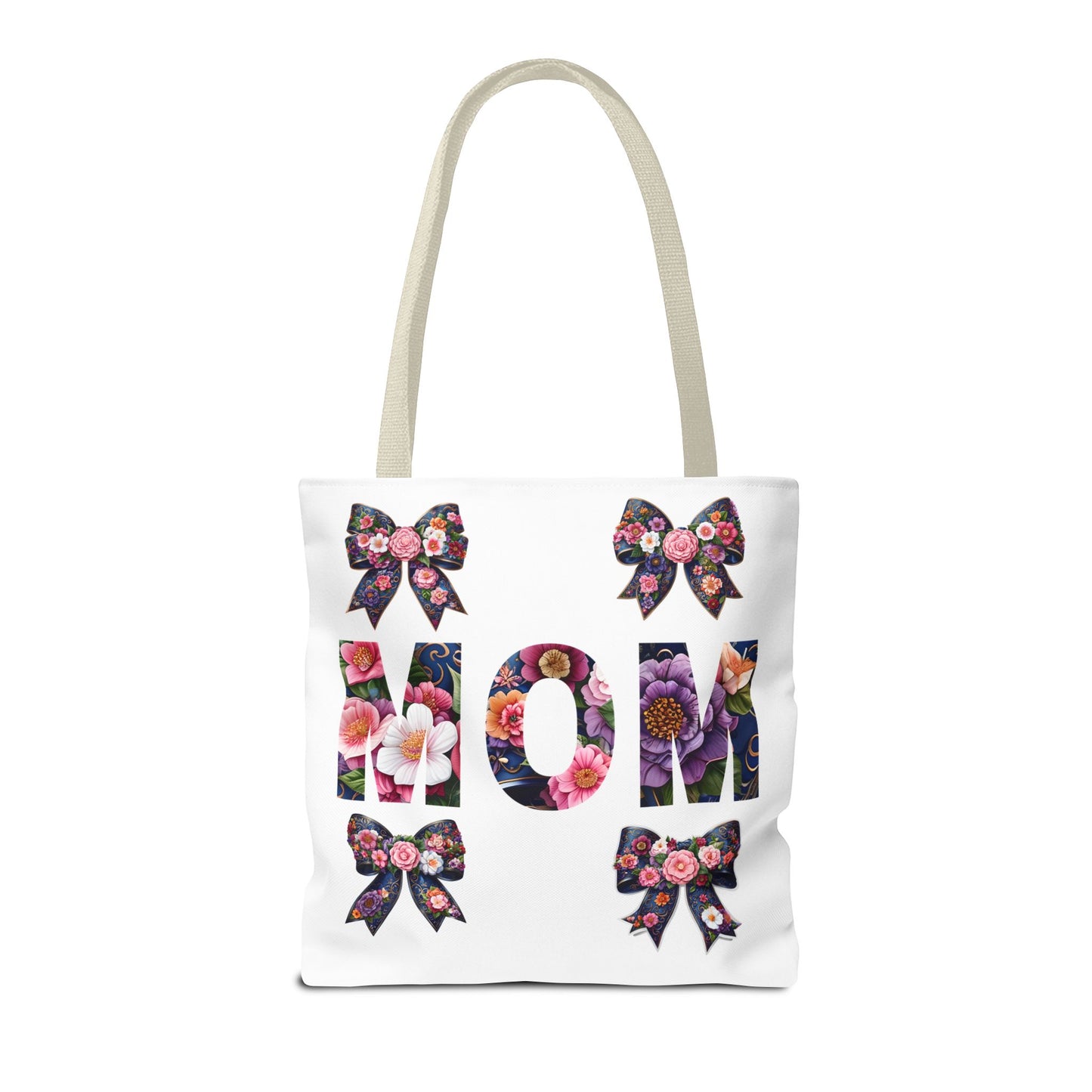 Floral Mom Tote Bag - Perfect Gift for Mother's Day and Everyday Use
