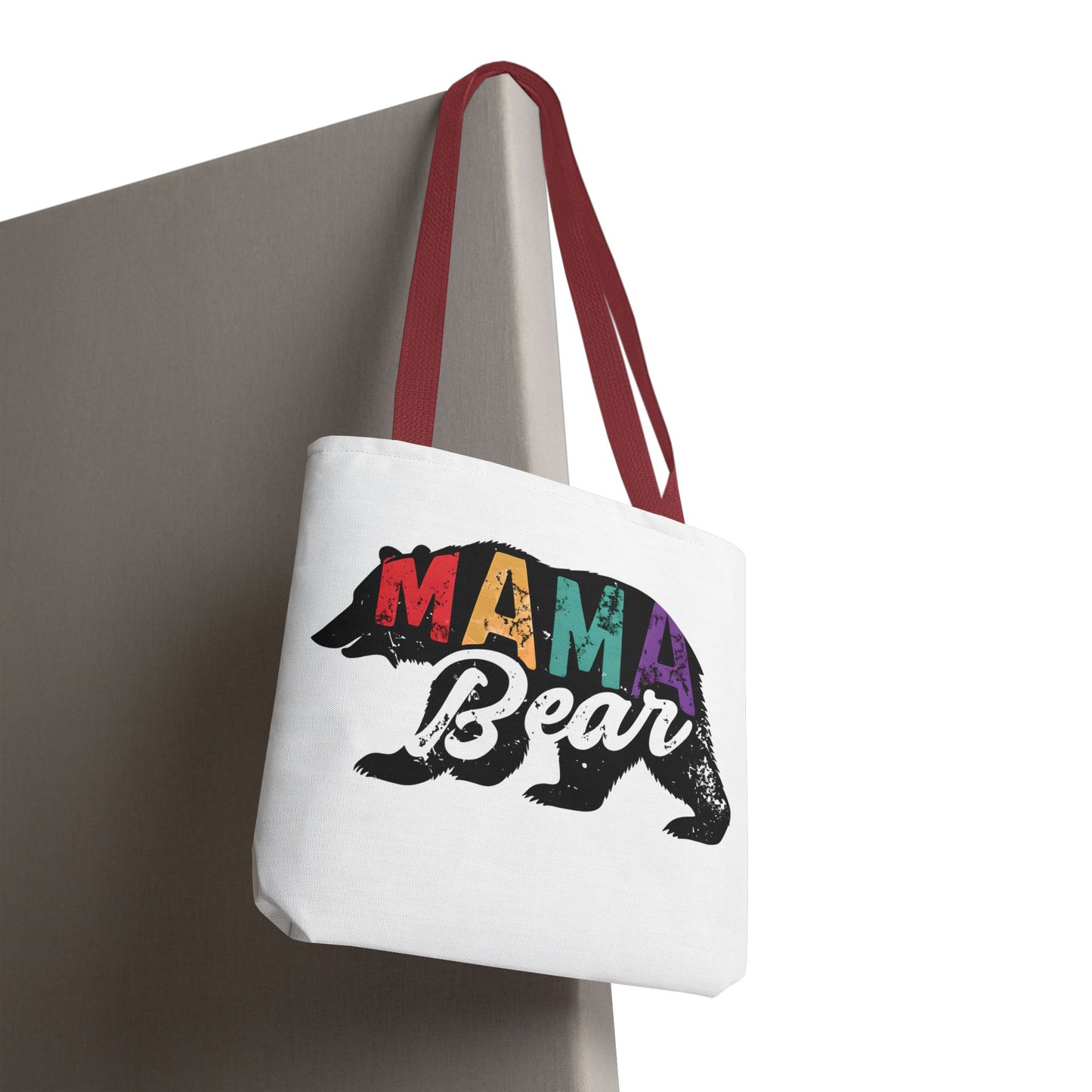 Colorful Mama Bear Tote Bag for Moms - Perfect for Mother's Day, Gifts & Everyday Use