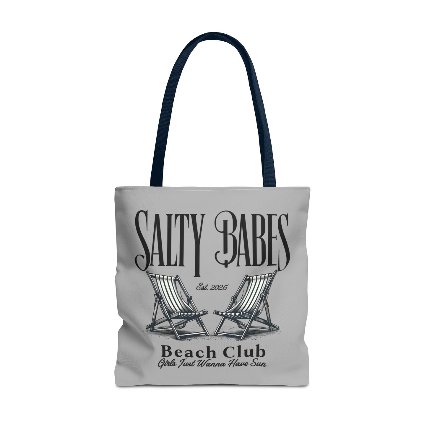 Salty Babes Beach Club Tote Bag – Perfect for Sun-Loving Women