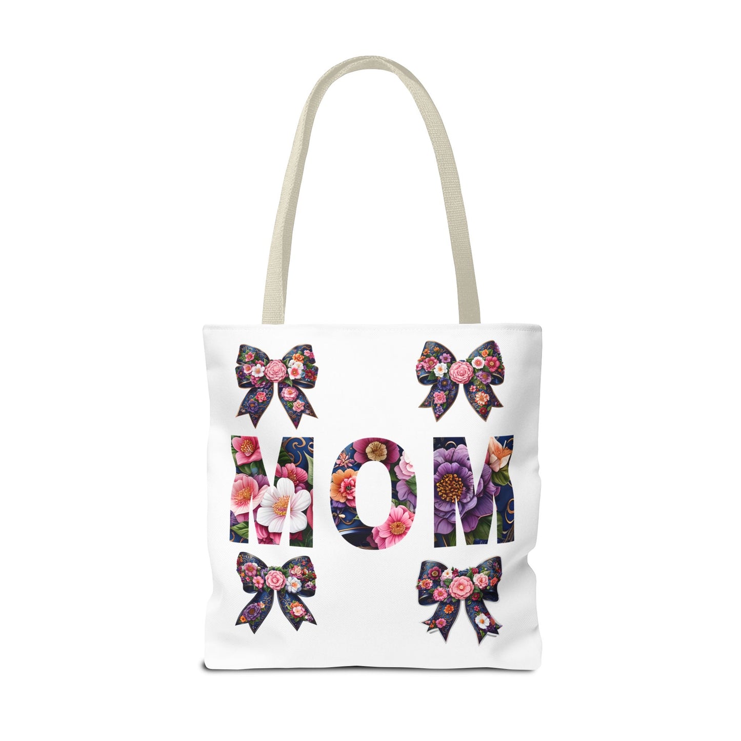 Floral Mom Tote Bag - Perfect Gift for Mother's Day and Everyday Use