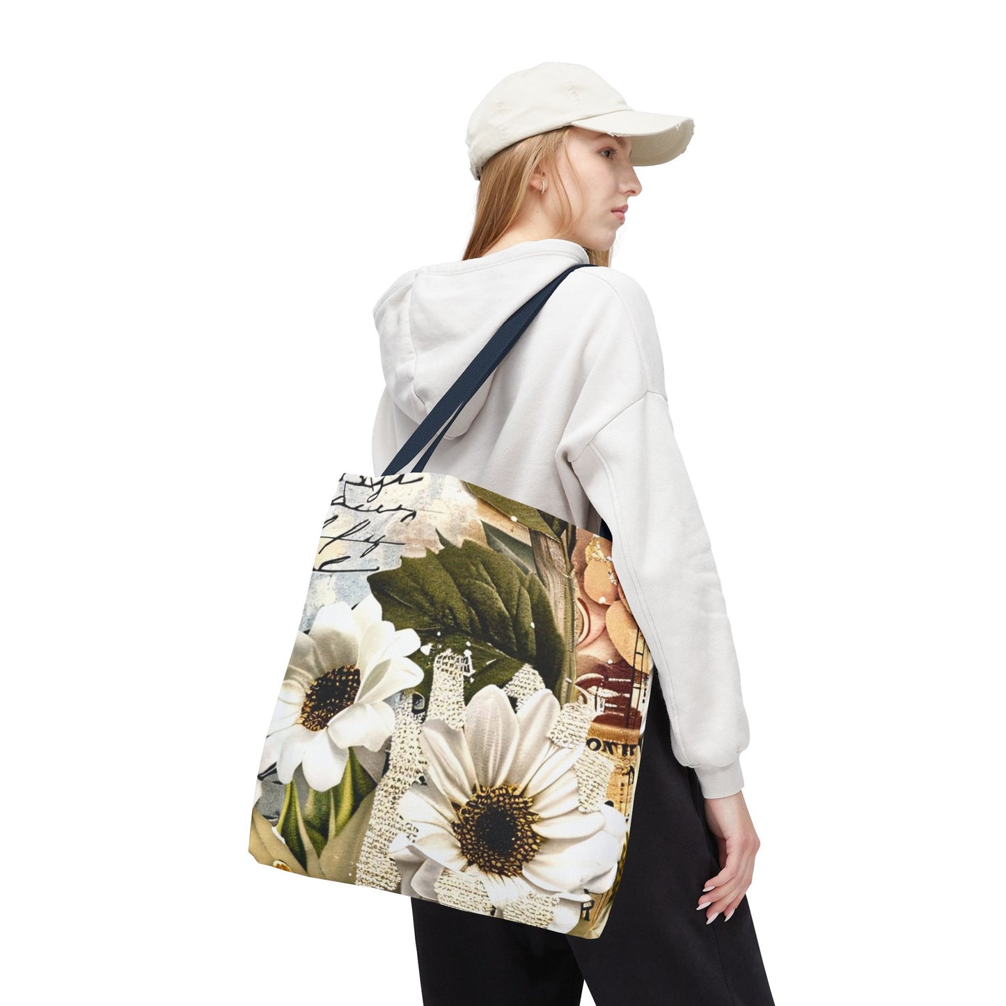 Floral Sunflower Tote Bag - Perfect for Summer Outings & Eco-Friendly Style - Great Mother's Day Gift