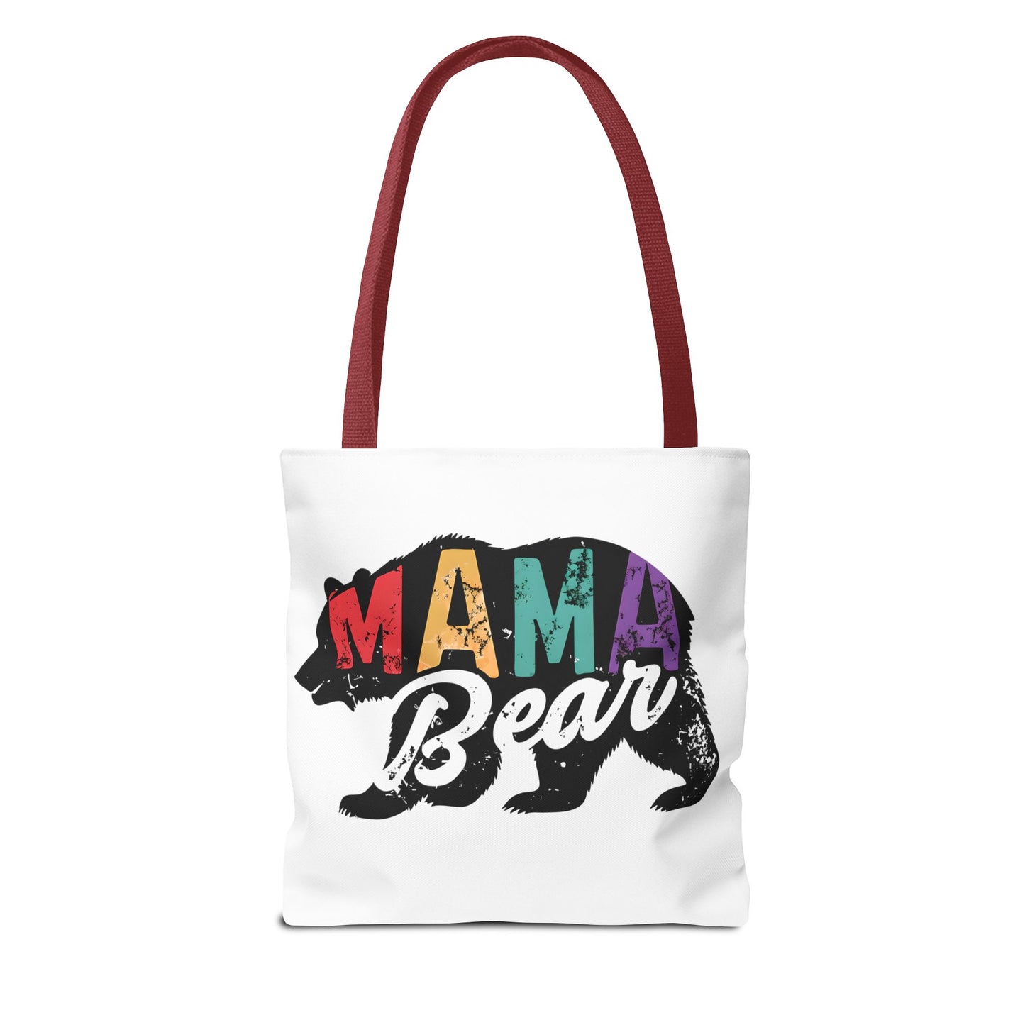 Colorful Mama Bear Tote Bag for Moms - Perfect for Mother's Day, Gifts & Everyday Use