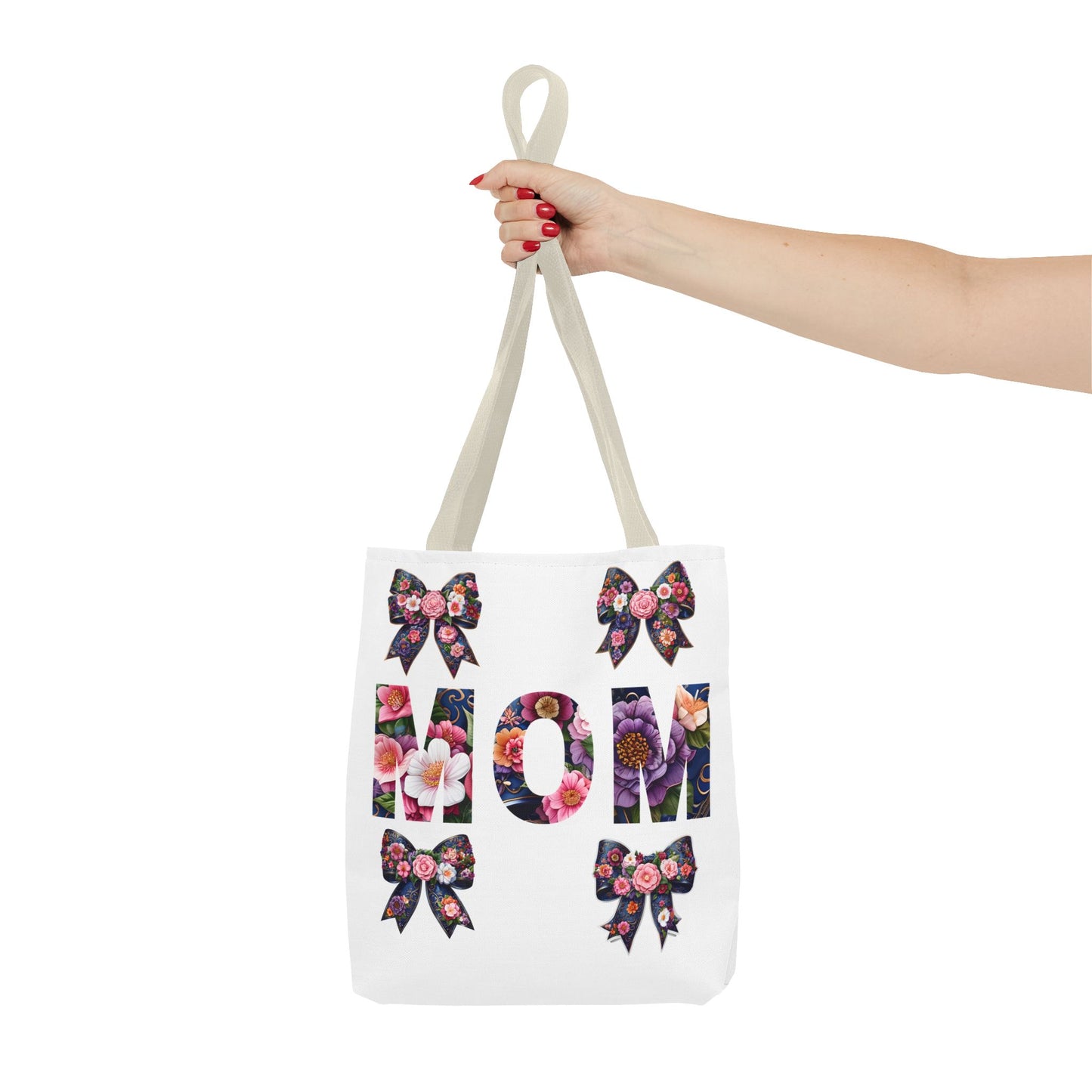 Floral Mom Tote Bag - Perfect Gift for Mother's Day and Everyday Use
