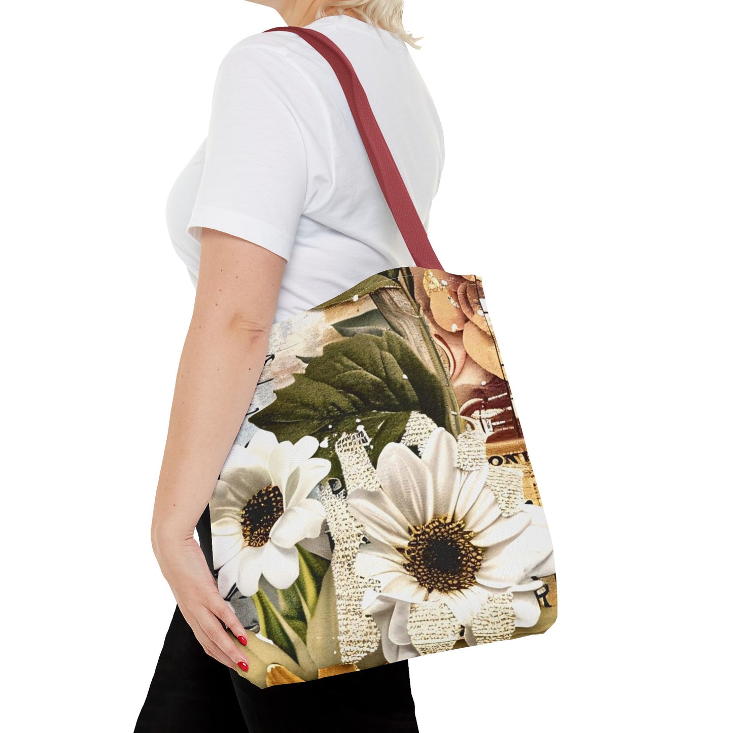 Floral Sunflower Tote Bag - Perfect for Summer Outings & Eco-Friendly Style - Great Mother's Day Gift