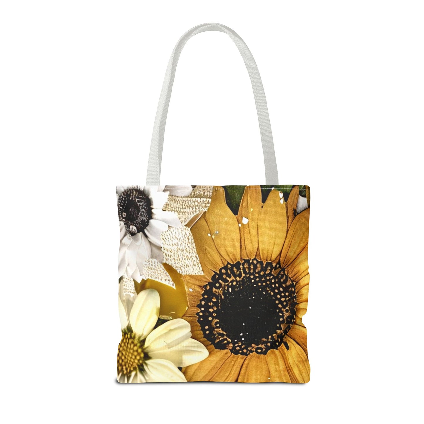 Floral Sunflower Tote Bag - Perfect for Summer Outings & Eco-Friendly Style - Great Mother's Day Gift