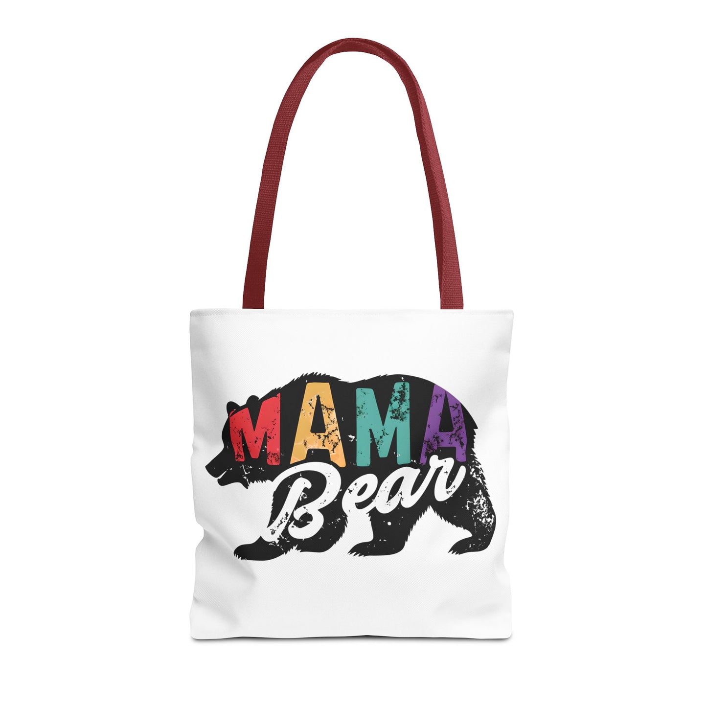 Colorful Mama Bear Tote Bag for Moms - Perfect for Mother's Day, Gifts & Everyday Use
