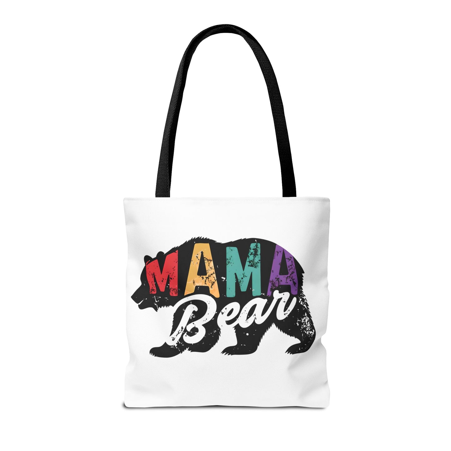 Colorful Mama Bear Tote Bag for Moms - Perfect for Mother's Day, Gifts & Everyday Use