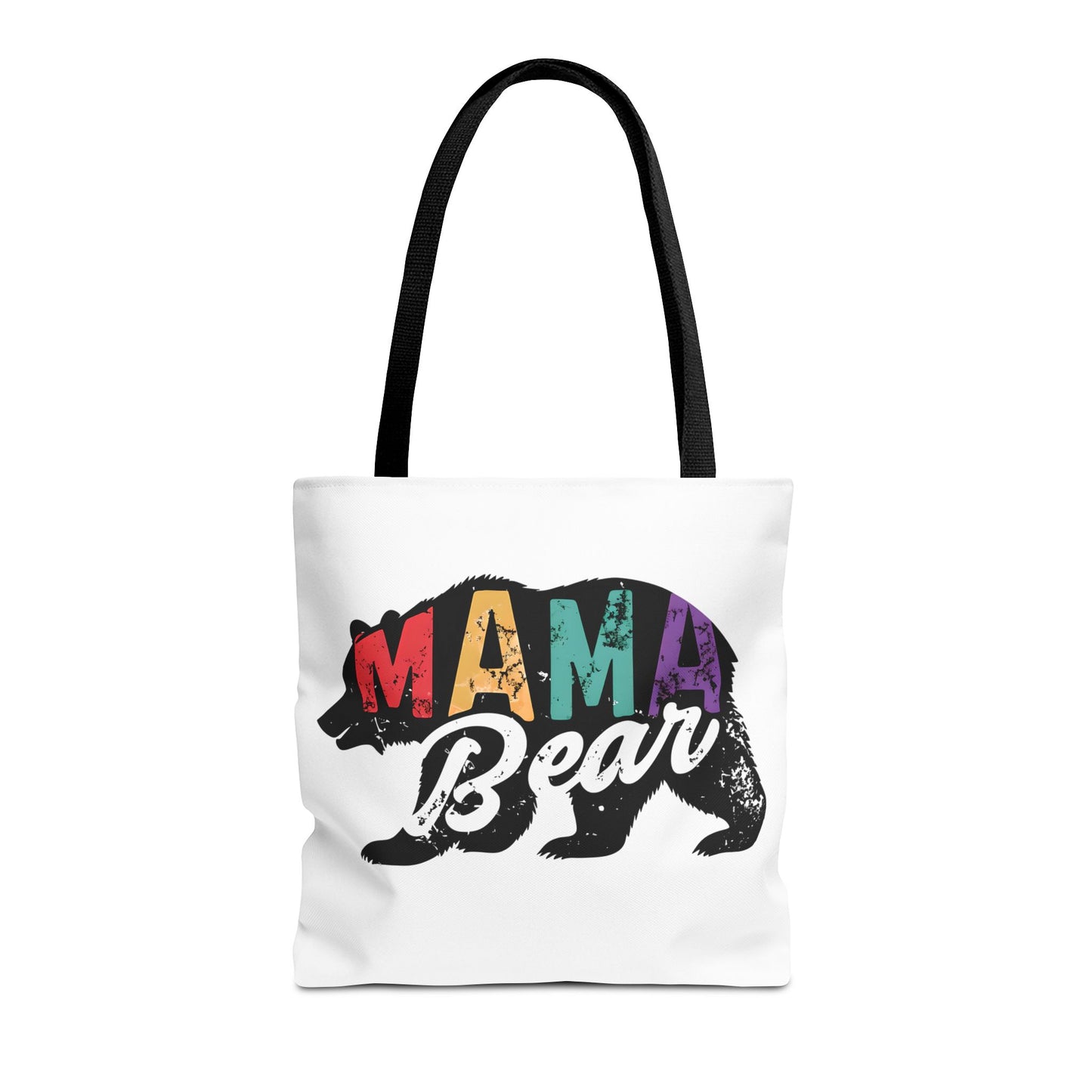 Colorful Mama Bear Tote Bag for Moms - Perfect for Mother's Day, Gifts & Everyday Use