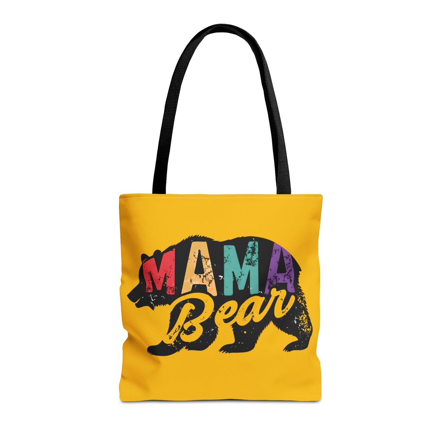 Mama Bear Tote Bag - Colorful & Fun Gift for Moms - Great for Mother's Day