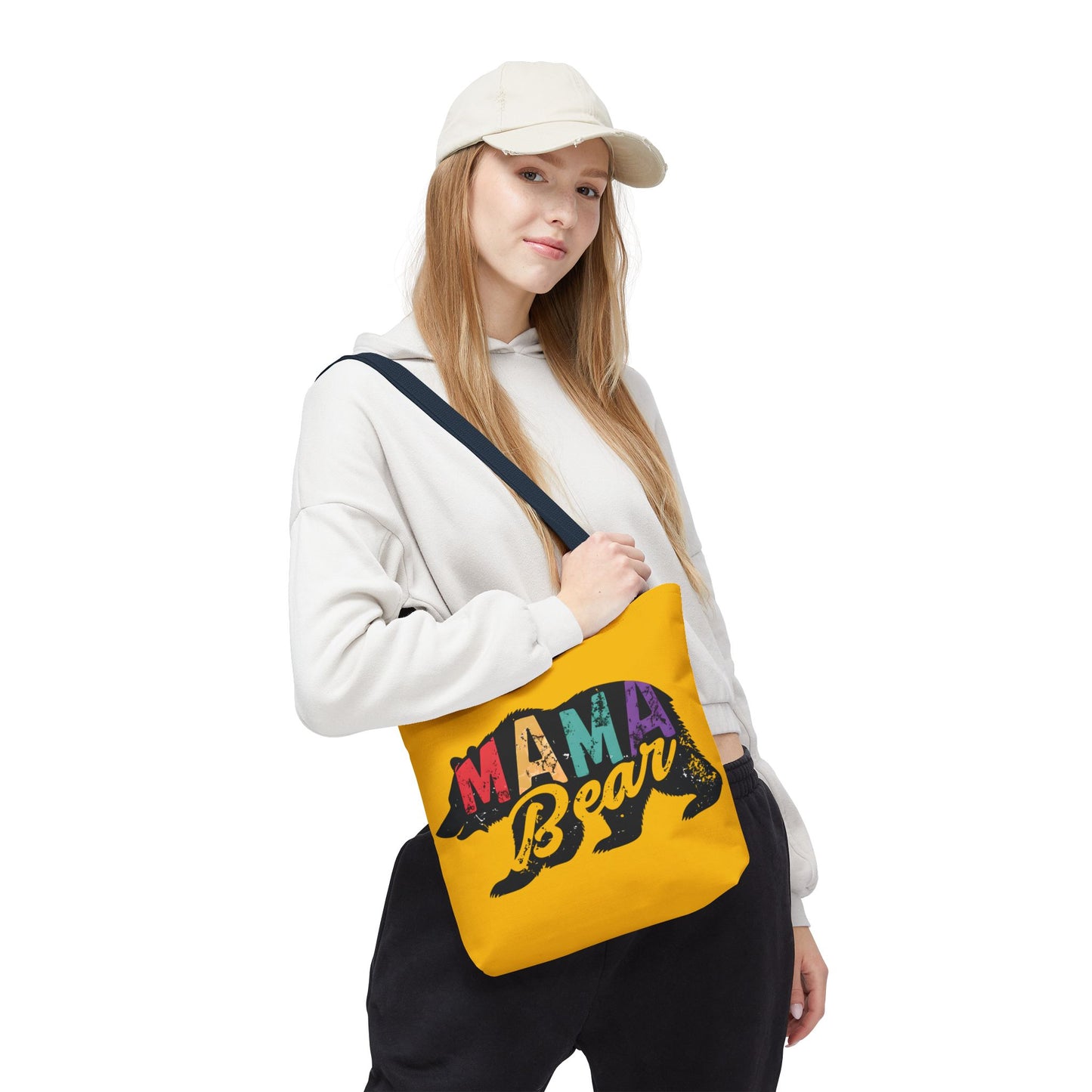 Mama Bear Tote Bag - Colorful & Fun Gift for Moms - Great for Mother's Day