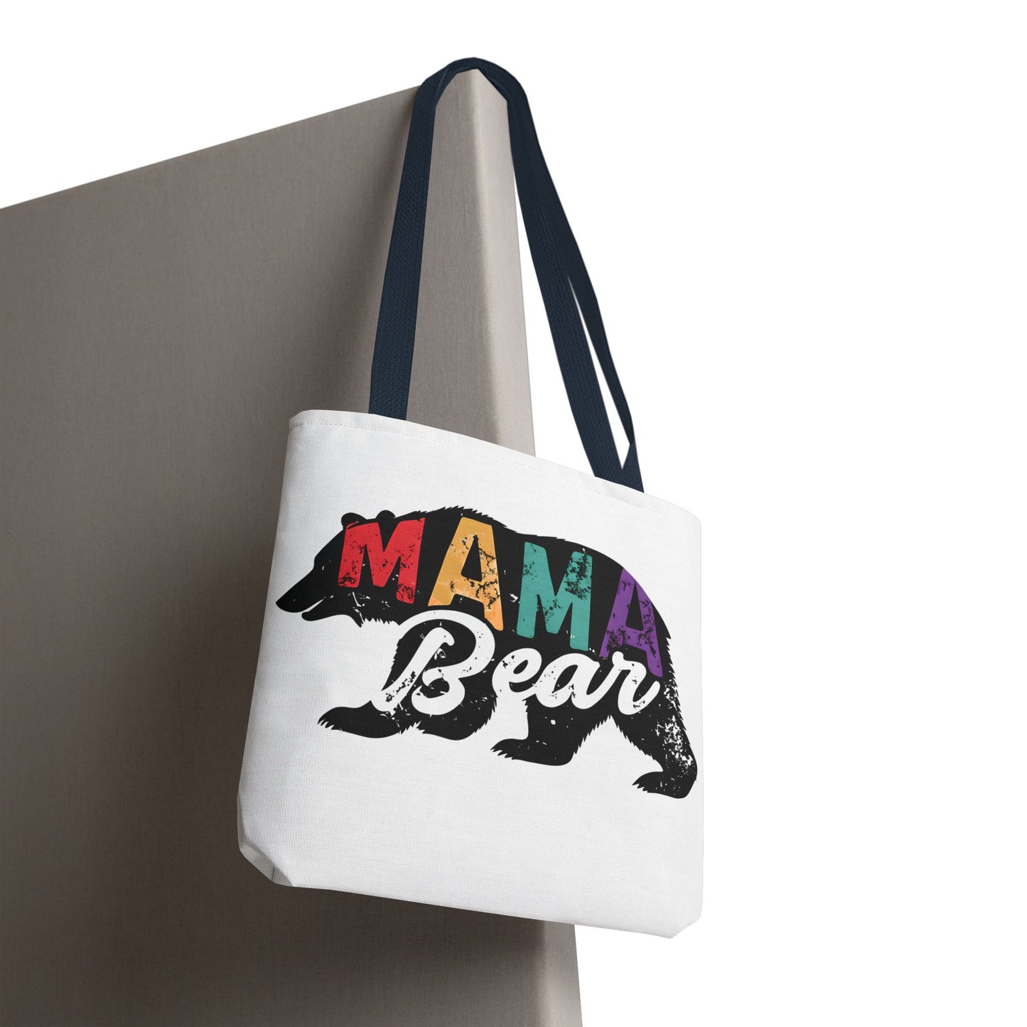Colorful Mama Bear Tote Bag for Moms - Perfect for Mother's Day, Gifts & Everyday Use