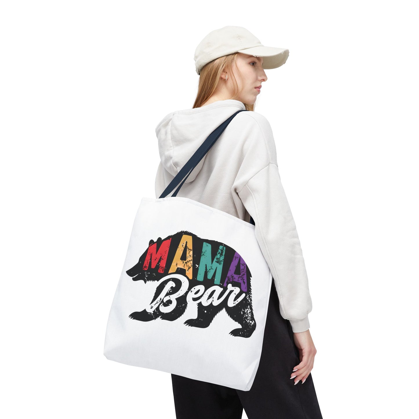 Colorful Mama Bear Tote Bag for Moms - Perfect for Mother's Day, Gifts & Everyday Use