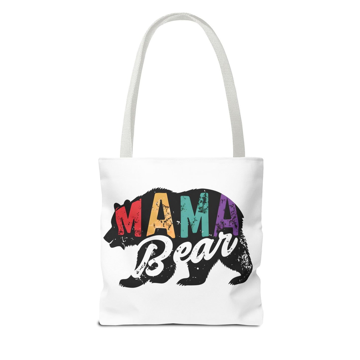 Colorful Mama Bear Tote Bag for Moms - Perfect for Mother's Day, Gifts & Everyday Use