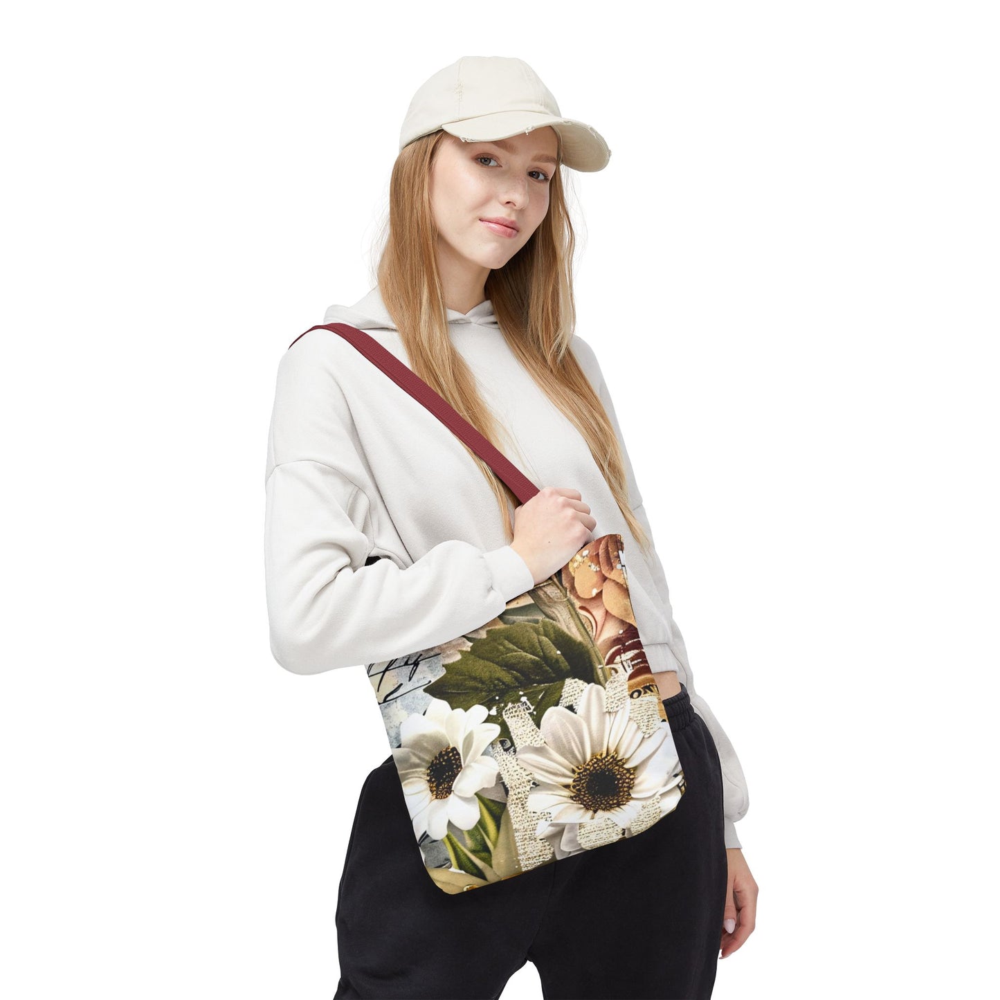 Floral Sunflower Tote Bag - Perfect for Summer Outings & Eco-Friendly Style - Great Mother's Day Gift