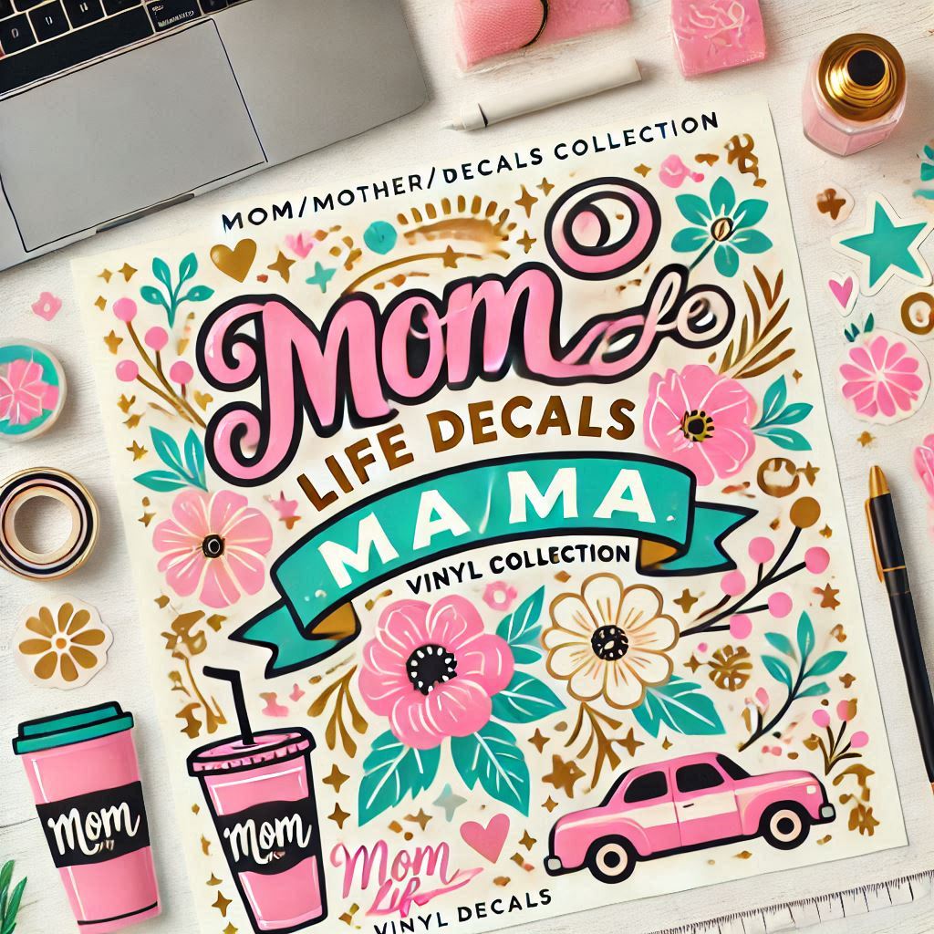Mom/Mother/Mama Vinyl Decals