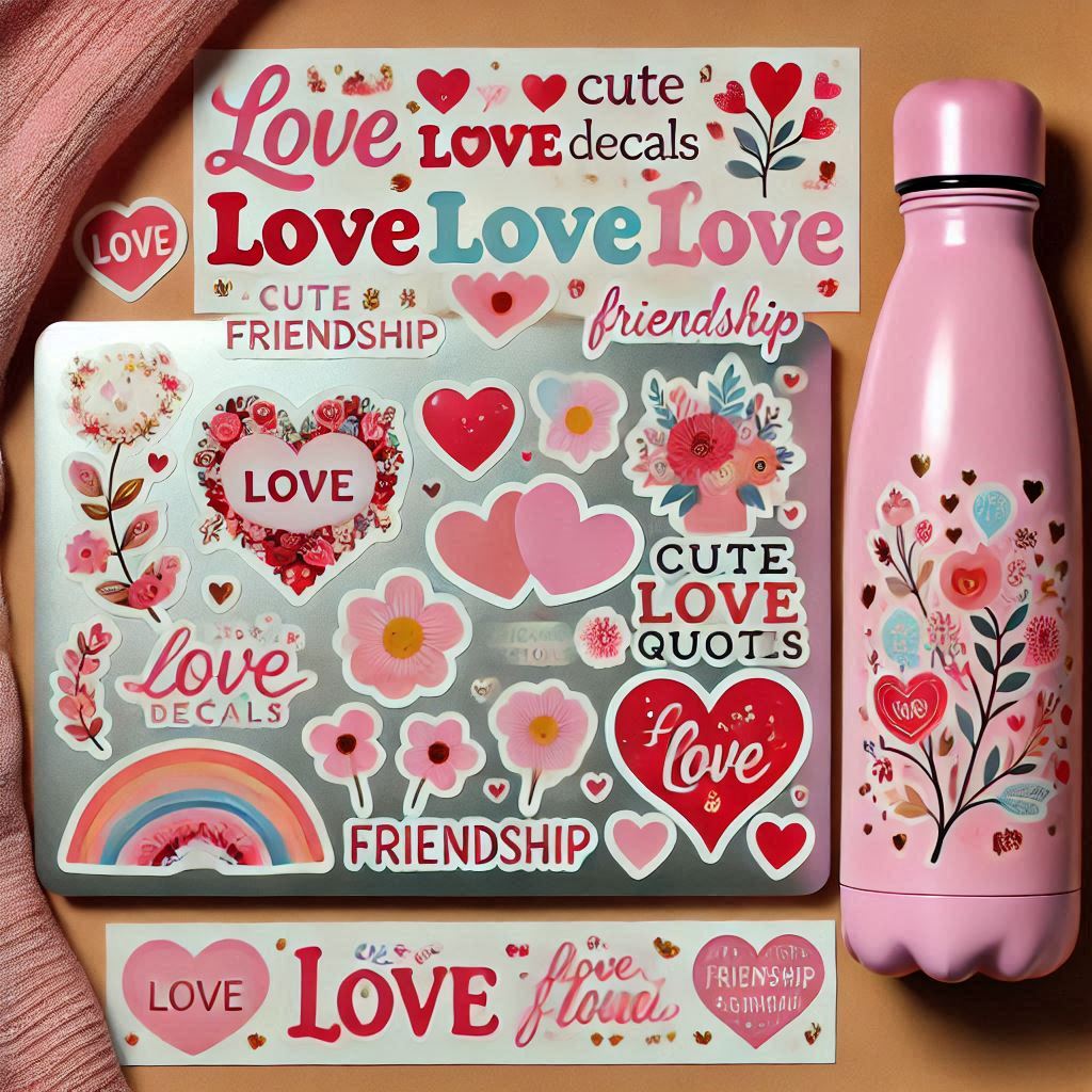 Romance & Friendship Vinyl Decals