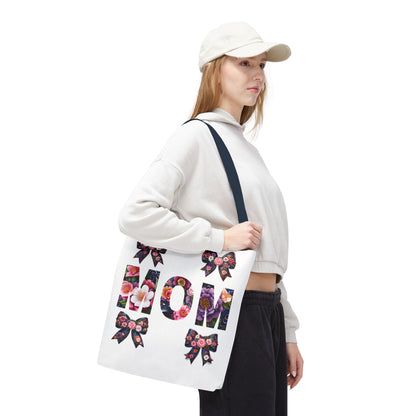 Floral Mom Tote Bag - Perfect Gift for Mother's Day and Everyday Use