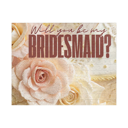 Will You Be My Bridesmaid Puzzle | Bridesmaid Proposal | Bridal Party Proposal Gift | Wedding Asking Puzzle