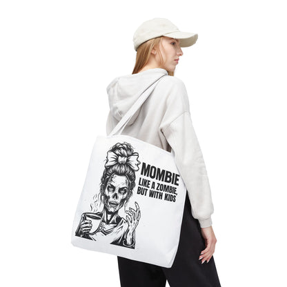Funny "Mombiel Like a Zombie, but with Kids" Tote Bag - Perfect for Moms and Mother's Day Gift Ideas