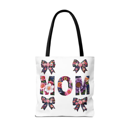 Floral Mom Tote Bag - Perfect Gift for Mother's Day and Everyday Use