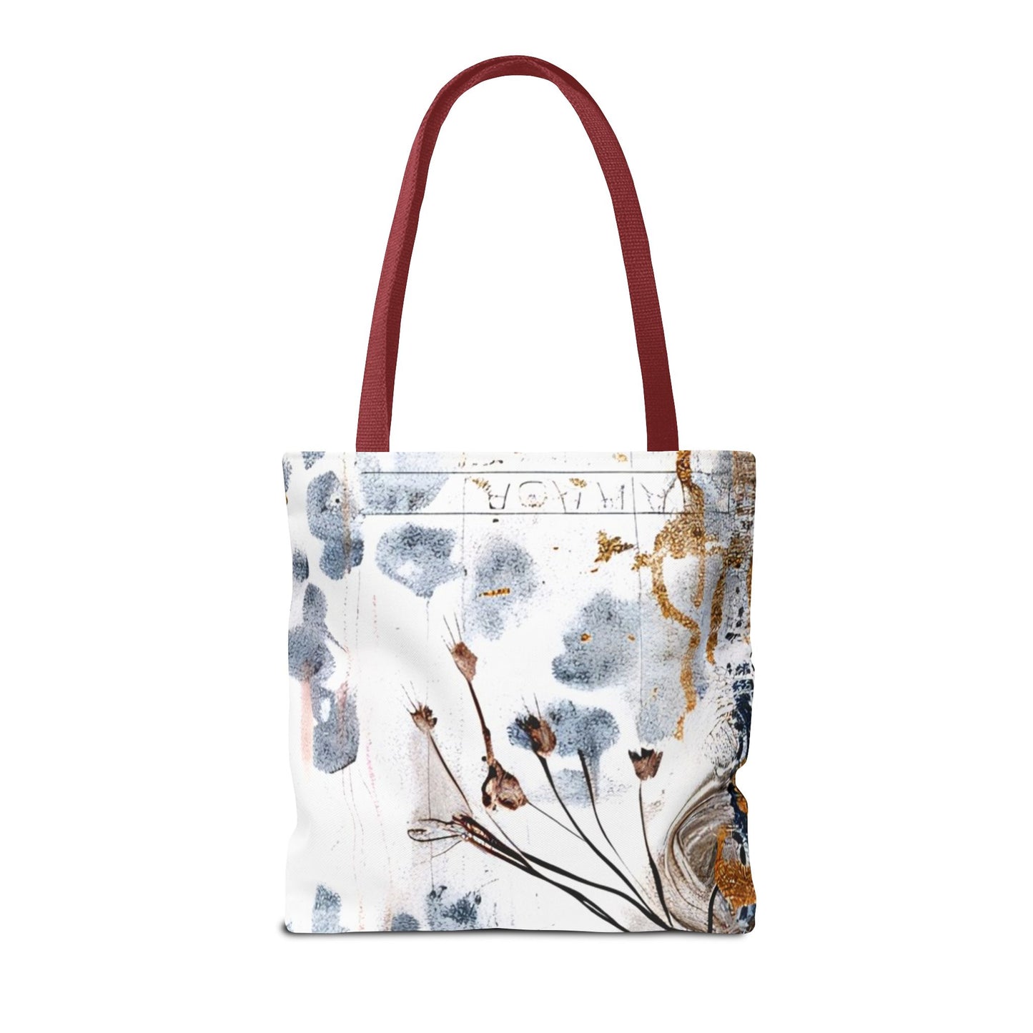 Floral Art Tote Bag - Daisies, Animal and Denim Print Stylish & Functional for Everyday Use