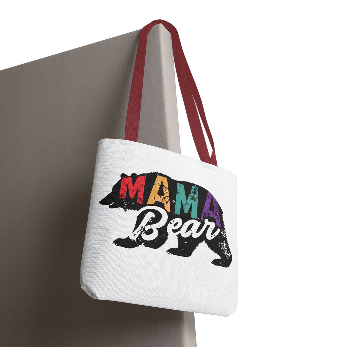 Colorful Mama Bear Tote Bag for Moms - Perfect for Mother's Day, Gifts & Everyday Use