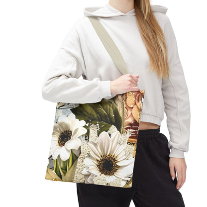 Floral Sunflower Tote Bag - Perfect for Summer Outings & Eco-Friendly Style - Great Mother's Day Gift