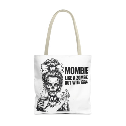 Funny "Mombiel Like a Zombie, but with Kids" Tote Bag - Perfect for Moms and Mother's Day Gift Ideas