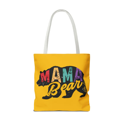 Mama Bear Tote Bag - Colorful & Fun Gift for Moms - Great for Mother's Day